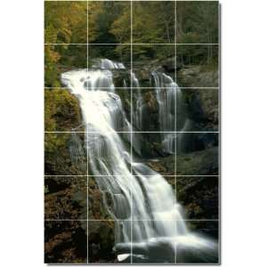  Waterfalls Photo Floor Tile Mural 30  24x36 using (24 