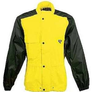  First Gear Splash Waterproof Jacket   Yellow/Black 