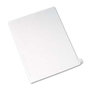  Avery White Legal Index Dividers AVE01098