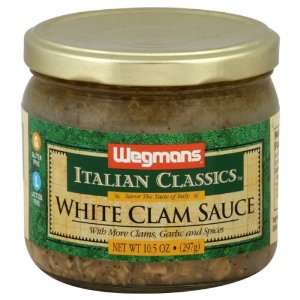  Wgmns Italian Classics Sauce, White Clam , 10.5 Oz ( Pak 