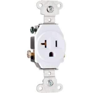  Pass & Seymour #5351CC8 20A Brown Single Heavy Duty Outlet 