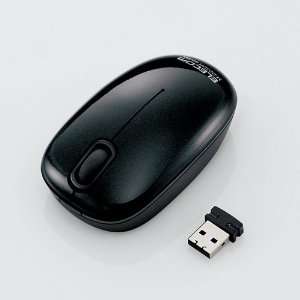  Elecom mini wireless 3 button optical mouse, M D23DRBK 