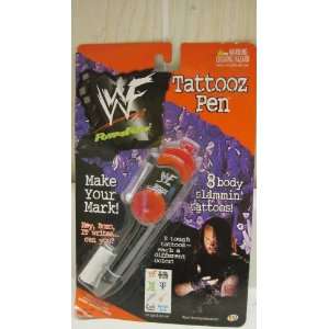  WWF Power Penz Tattooz Pen Toys & Games